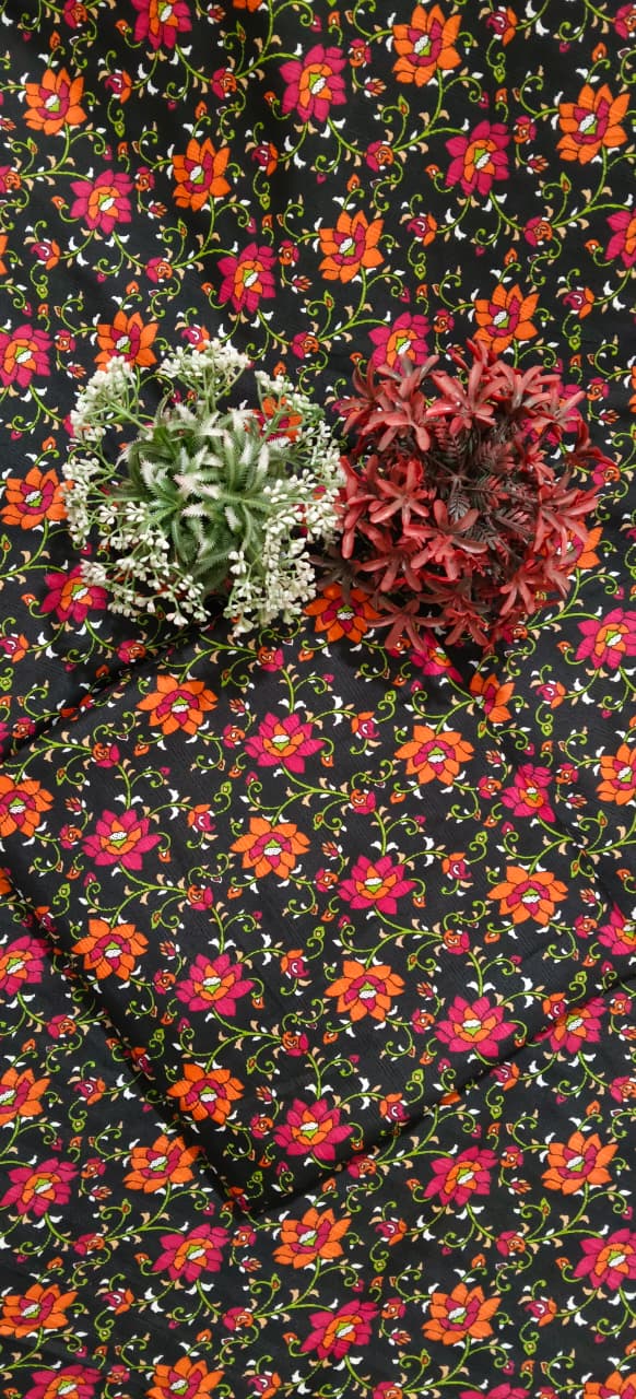 FLORAL PRINTED 2PC D-7