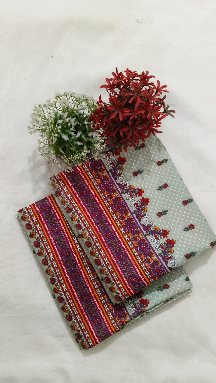 FLORAL PRINTED 2PC D-37