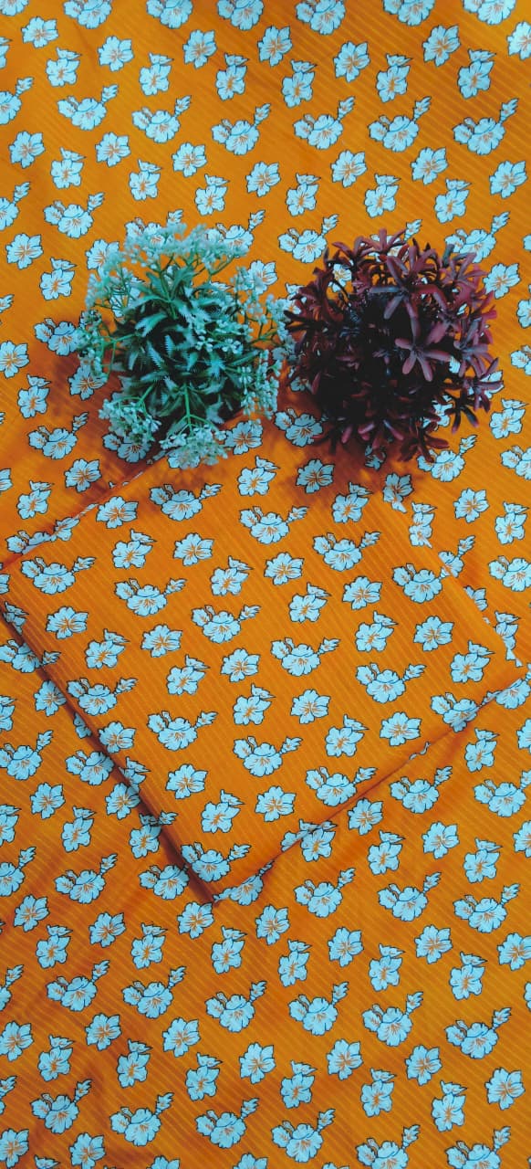 FLORAL PRINTED 2PC D-6