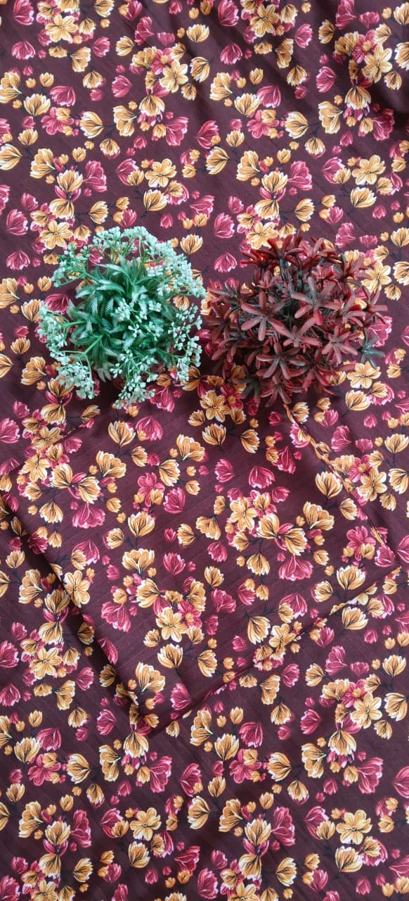 FLORAL PRINTED 2PC D-17