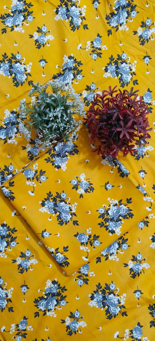 FLORAL PRINTED 2PC D-27